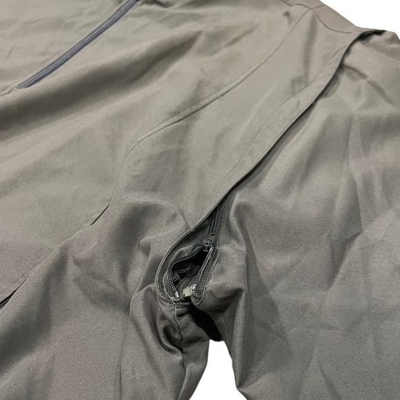 Grand Slam Golf Jacket Size XL Olive Convertible 2in1 Zip Off Half Zip Pullover - Picture 9 of 12